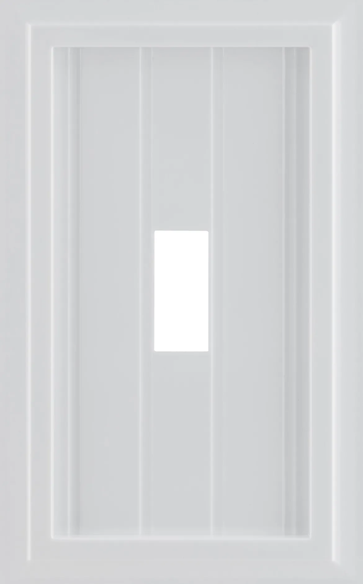 UltraPro Screwless Toggle Switch Wallplate, White Coastal
