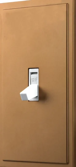 UltraPro Screwless Toggle Switch Wallplate, Brushed Bronze