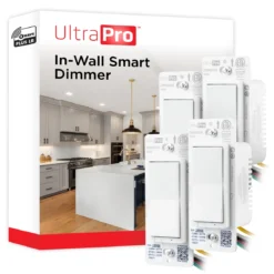 UltraPro 800 Series Z-Wave Dimmer, 4 Pack