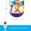 Universal Trolls World Tour Color Changing Tabletop LED Night Light, Purple