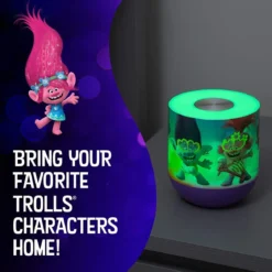 Universal Trolls World Tour Color Changing Tabletop LED Night Light, Purple